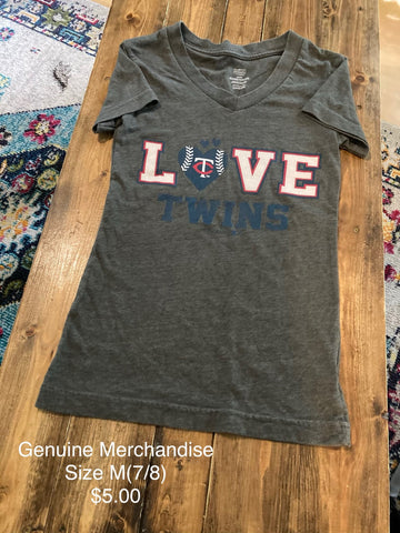 Genuine Merchandise “Love Twins” Short Sleeve Shirt