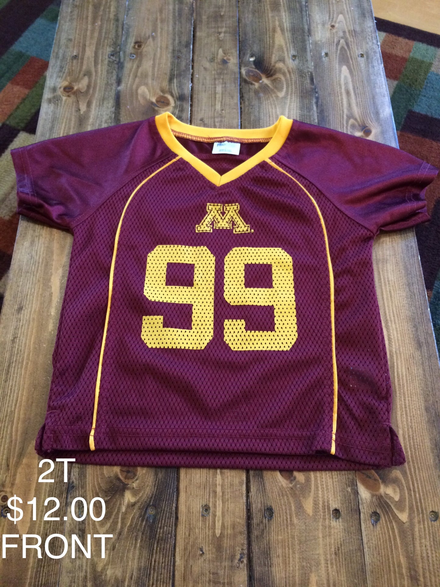 Minnesota Golden Gophers Football Jersey