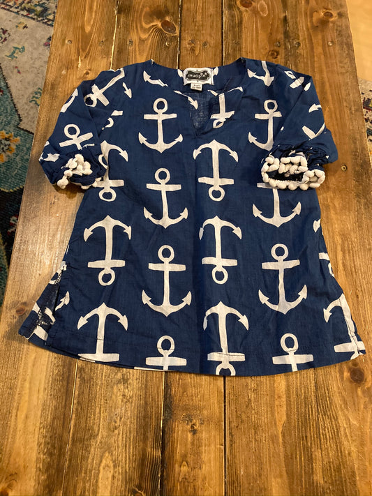 Mudpie Sailor Print Dress