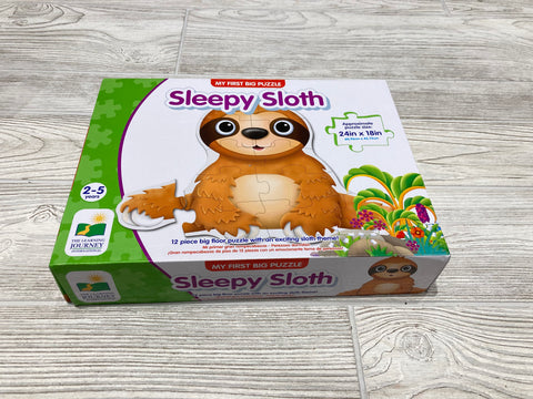 The Learning Journey My First Big Puzzle Sleep Sloth