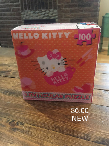 Hello Kitty 100 Piece Lenticular Puzzle