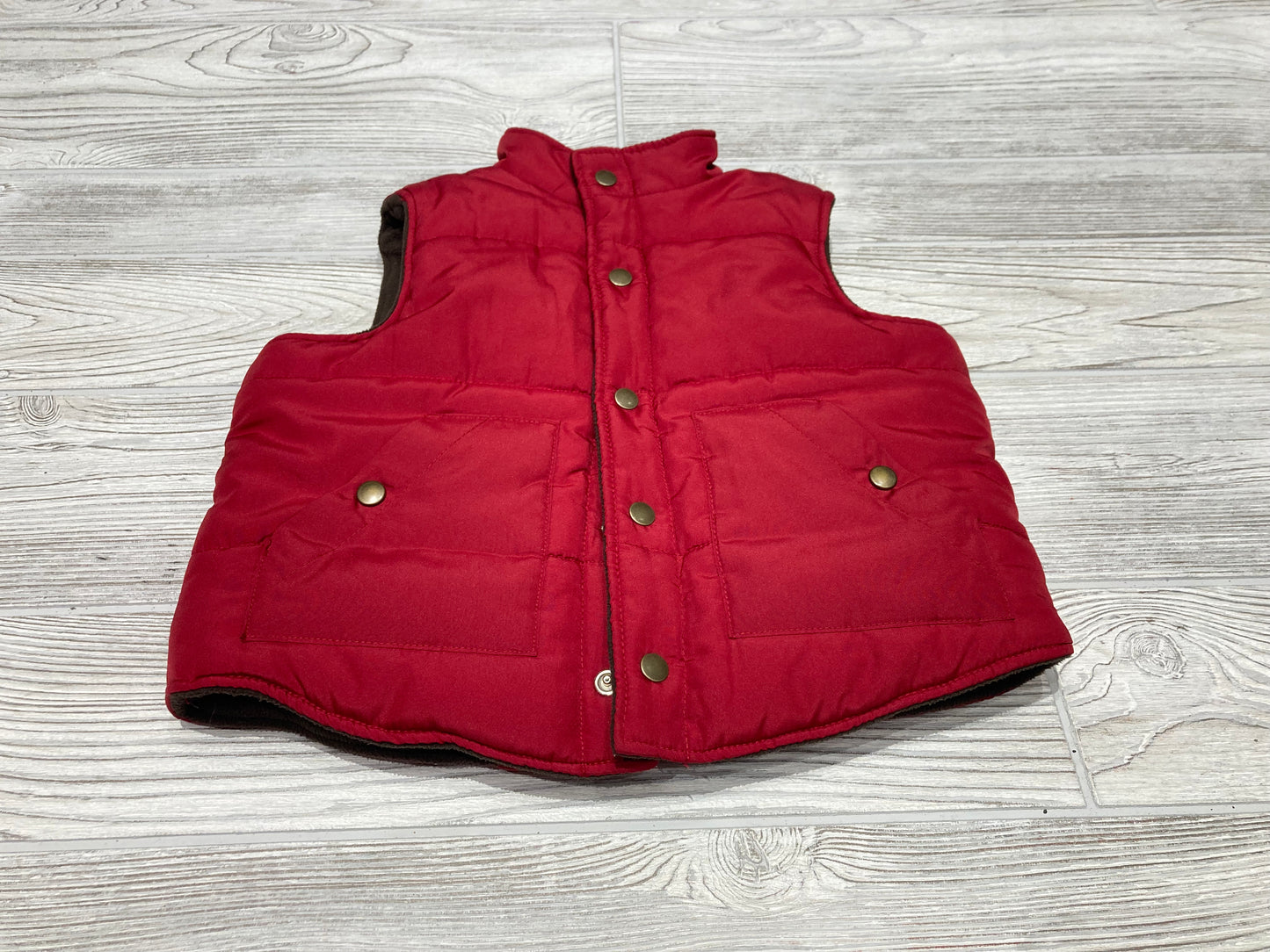 Janie and Jack Boys Winter Button Down Vest