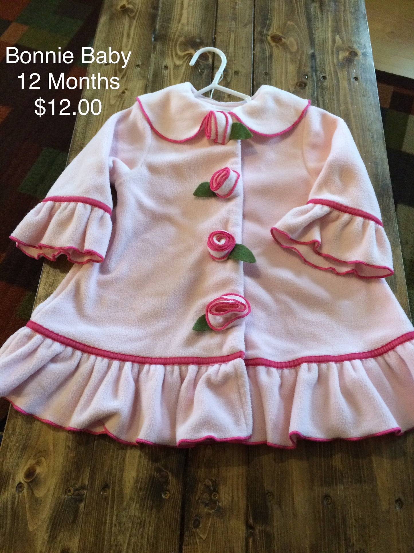Bonnie Baby Flower Winter Coat
