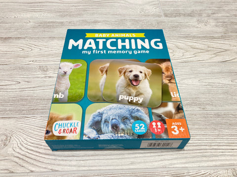 Chuckle & Roar Baby Animals Matching Game