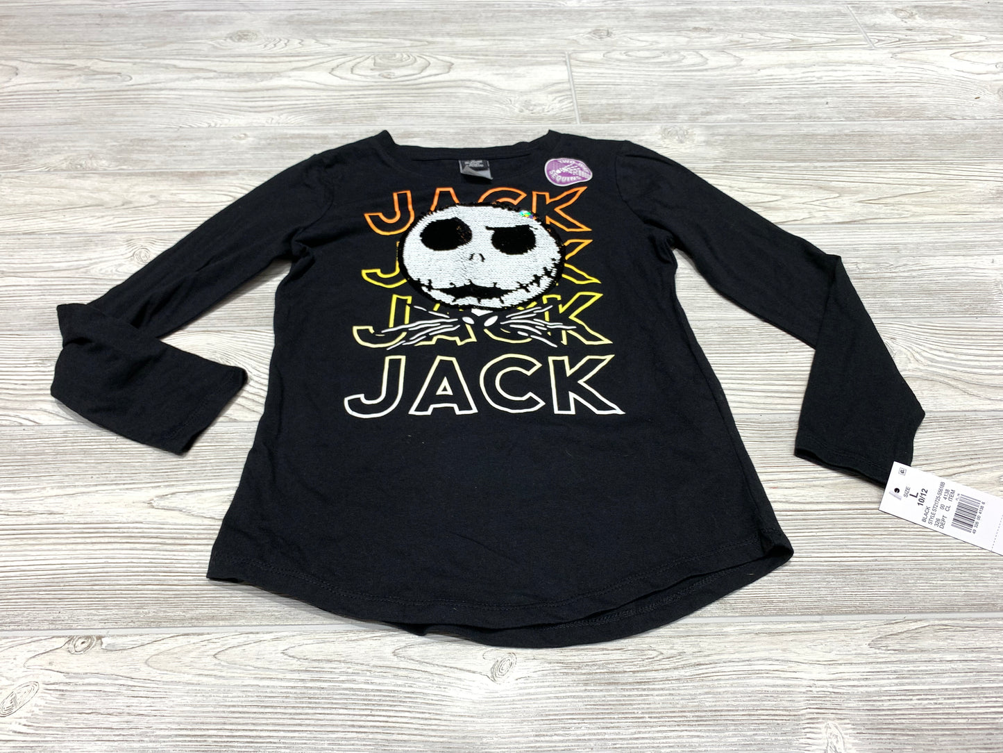 The Nightmare Before Christmas Jack Skellington Long Sleeve Shirt