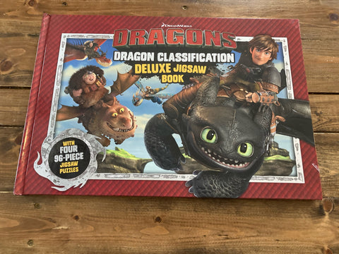 Dreamworks Dragons Dragon Classification Deluxe Jigsaw Book