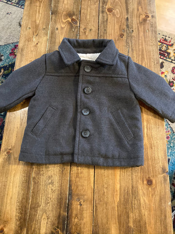 Old Navy Boys Winter Button Down Coat