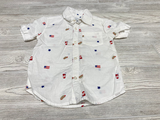 Carter’s Short Sleeve Button Down Shirt