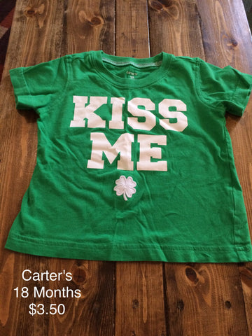 Carter’s “Kiss Me” T-Shirt