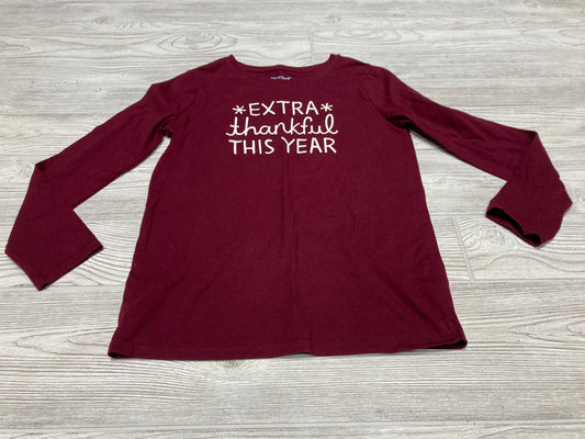 Cat & Jack “Extra Thankful This Year” Long Sleeve Shirt