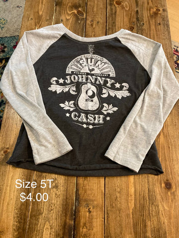 Sun Record Company Johnny Cash Long Sleeve Shirt