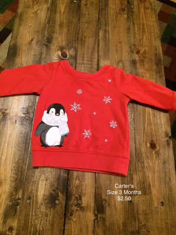Carter’s Penguin Sweatshirt