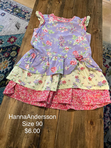 Hanna Andersson Flower Print Dress