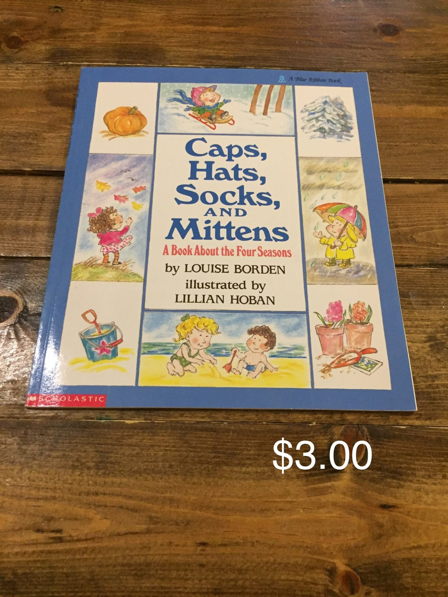 Caps, Hats, Socks, And Mittens: A Book About the Four Seasons