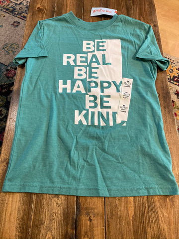 Cat & Jack “Be Happy, Be Real, Be Kind” T-Shirt