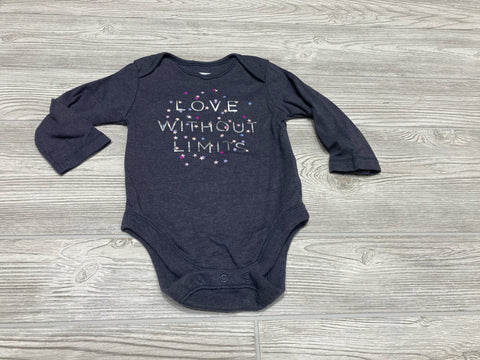 Old Navy “Love Without Limits” Long Sleeve Onesie