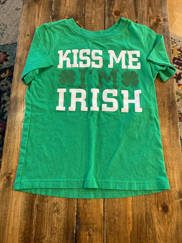 Carter’s “Kiss Me I’m Irish” Short Sleeve Shirt