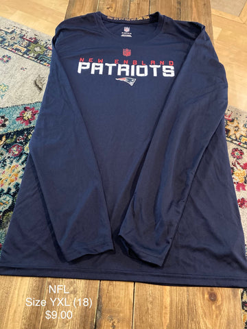 NFL New England Patriots Long Sleeve Shirt
