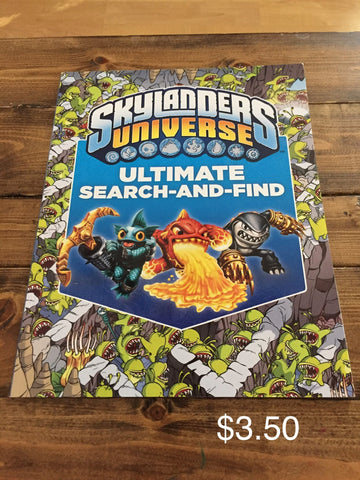 Skylanders Universe Ultimate Search-And-Find