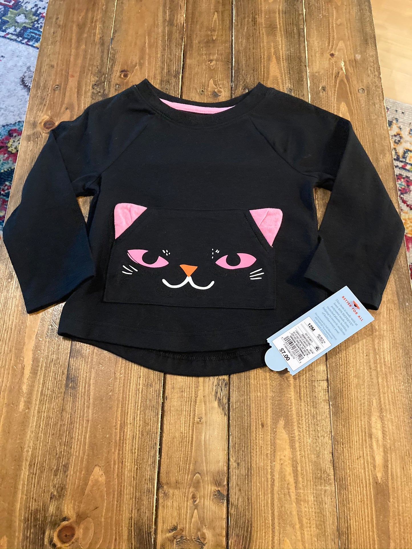 Cat & Jack Cat Long Sleeve Shirt