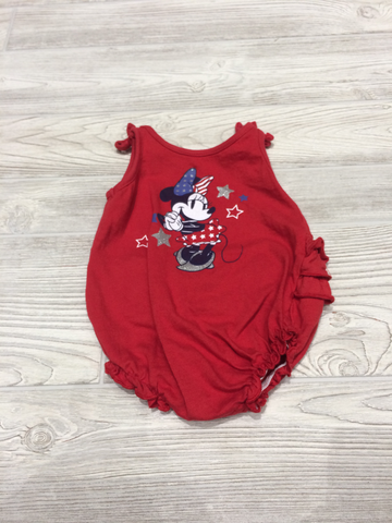 Disney Baby Minnie Mouse American Darling Romper