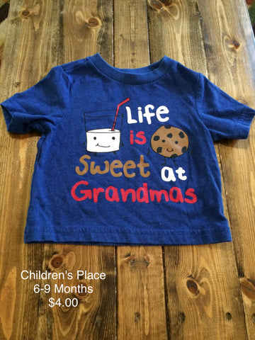 Children’s Place “Life Is Sweet At Grandma’s” T-Shirt