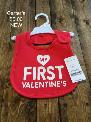 Carter’s “My First Valentine’s” Bib