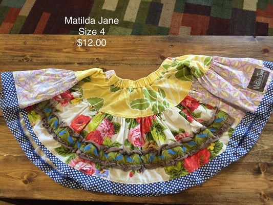 Matilda Jane Flower Print Skirt