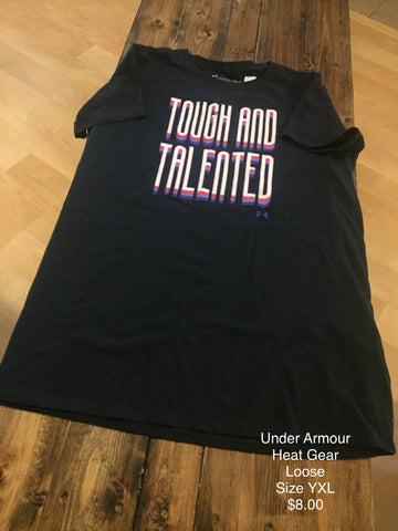 Under Armour “Tough and Talented” Short Sleeve Shirt