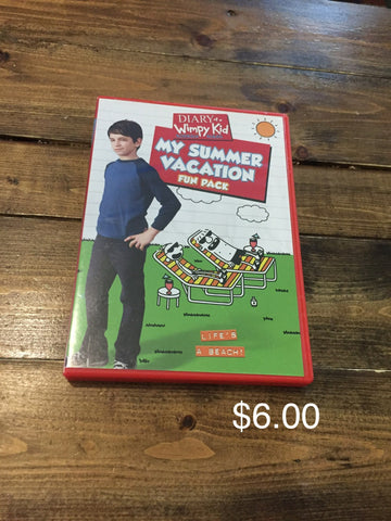 Diary Of A Wimpy Kid My Summer Vacation Fun Pack