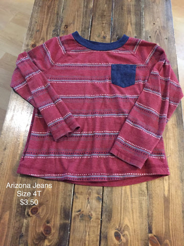 Arizona Jeans Long Sleeve Shirt