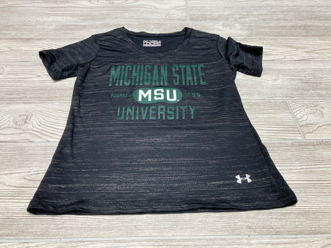 Under Armour Michigan State University Athletic Short Sleeve Shirt