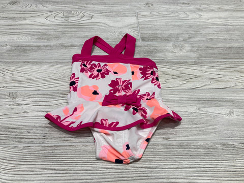 Cat & Jack Flower Print Swimsuit