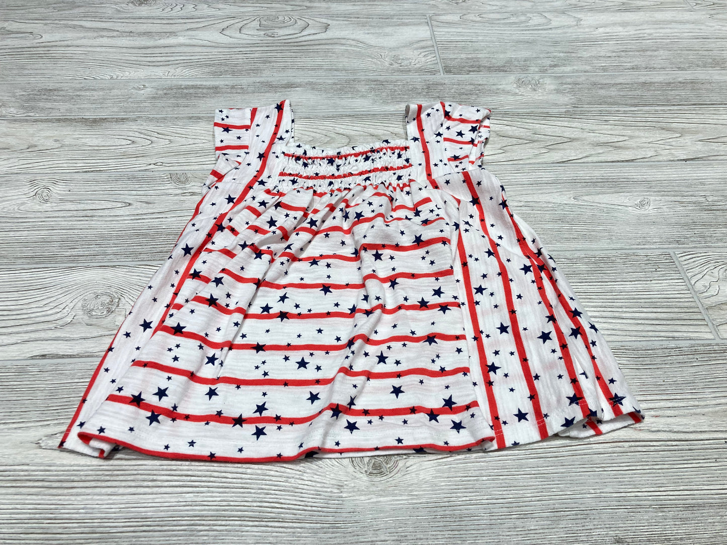 Cat & Jack Stars and Stripes Short Sleeve Shirt