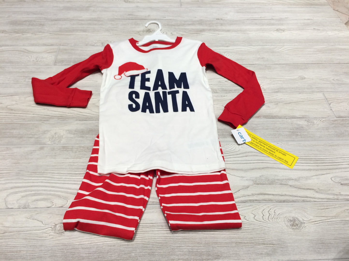 Carter’s “Team Santa” Two Piece Pajama Set
