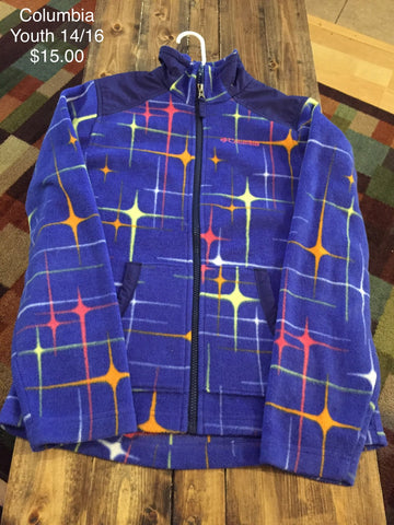 Columbia Girl’s Zip Up Fleece Jacket