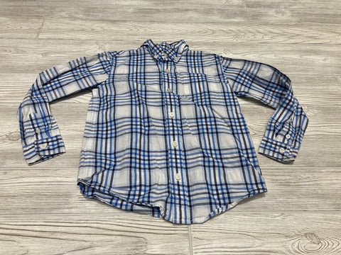 Janie and Jack Long Sleeve Button Down Shirt