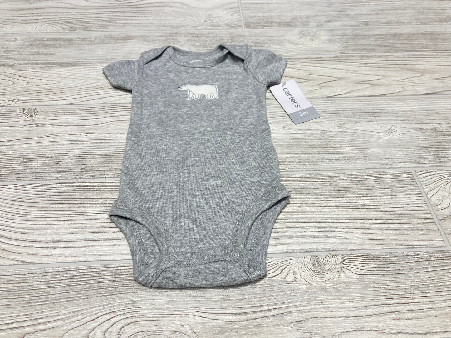 Carter’s Polar Bear Short Sleeve Onesie