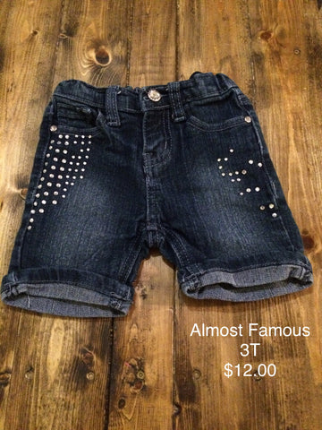 Almost Famous Jean Shorts