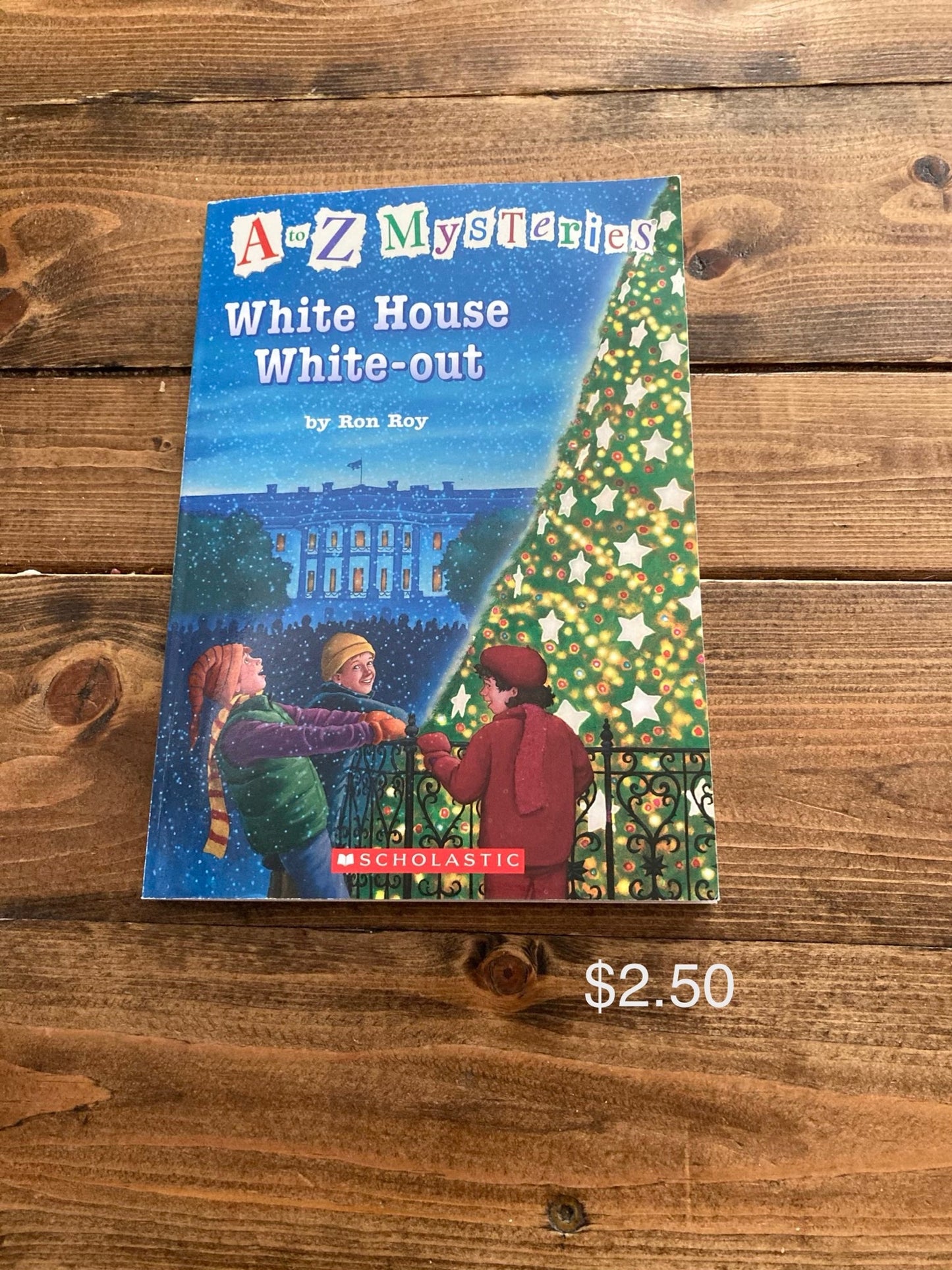 A to Z Mysteries White House White-out