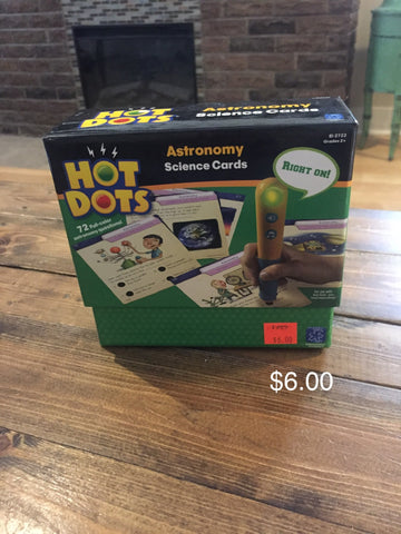 Hot Dots Astronomy Science Cards