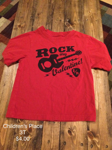 Children’s Place “Rock My Valentine!” T-Shirt