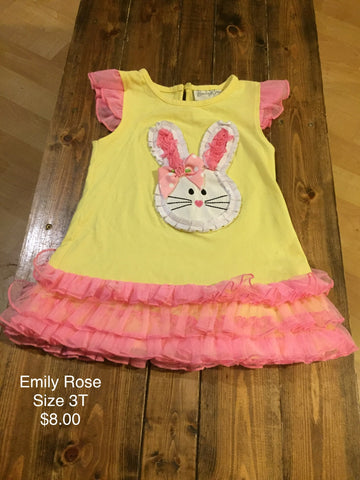 Emily Rose Easter Bunny Dress