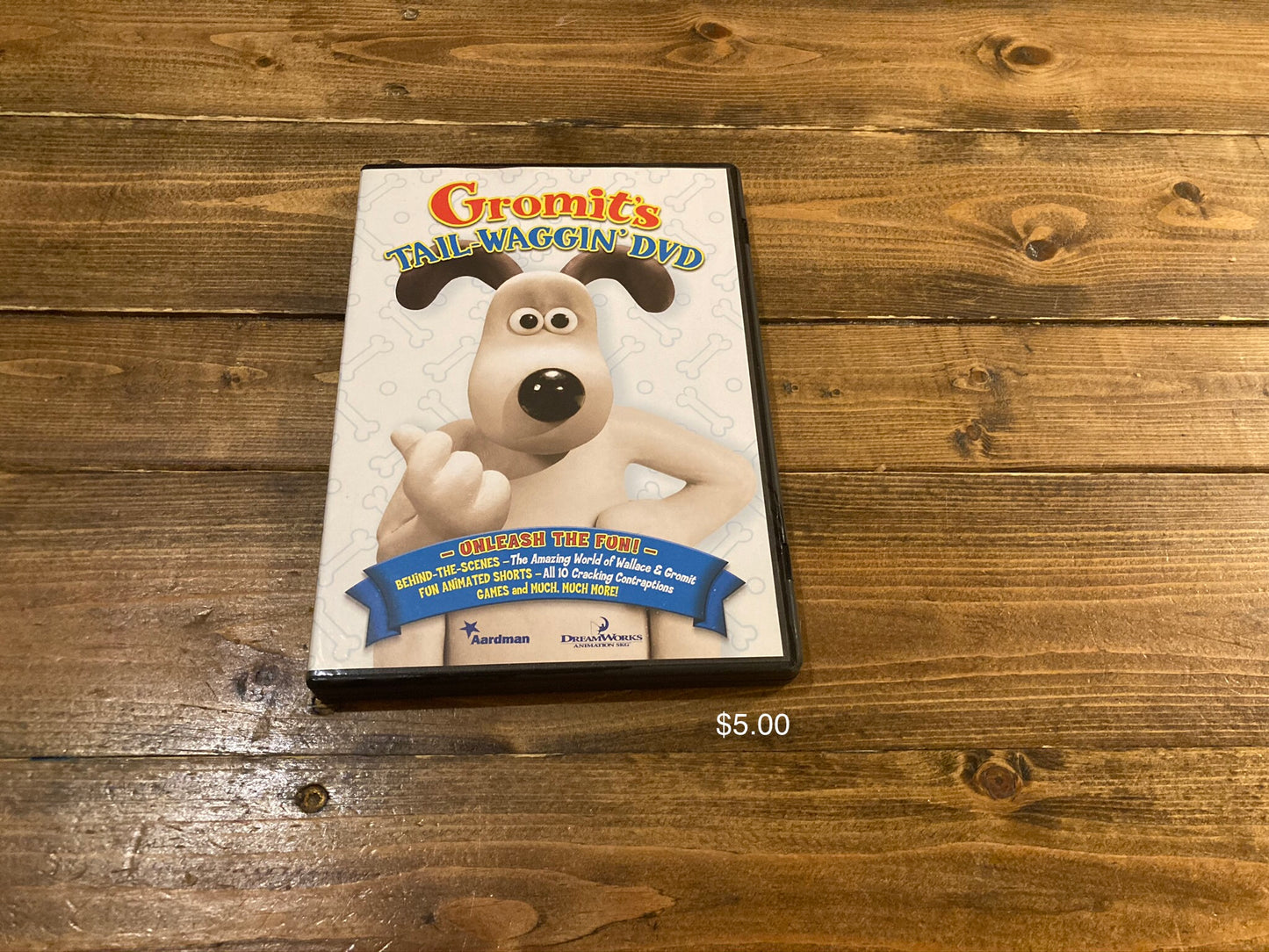 Gromit’s Tail Waggin’ DVD
