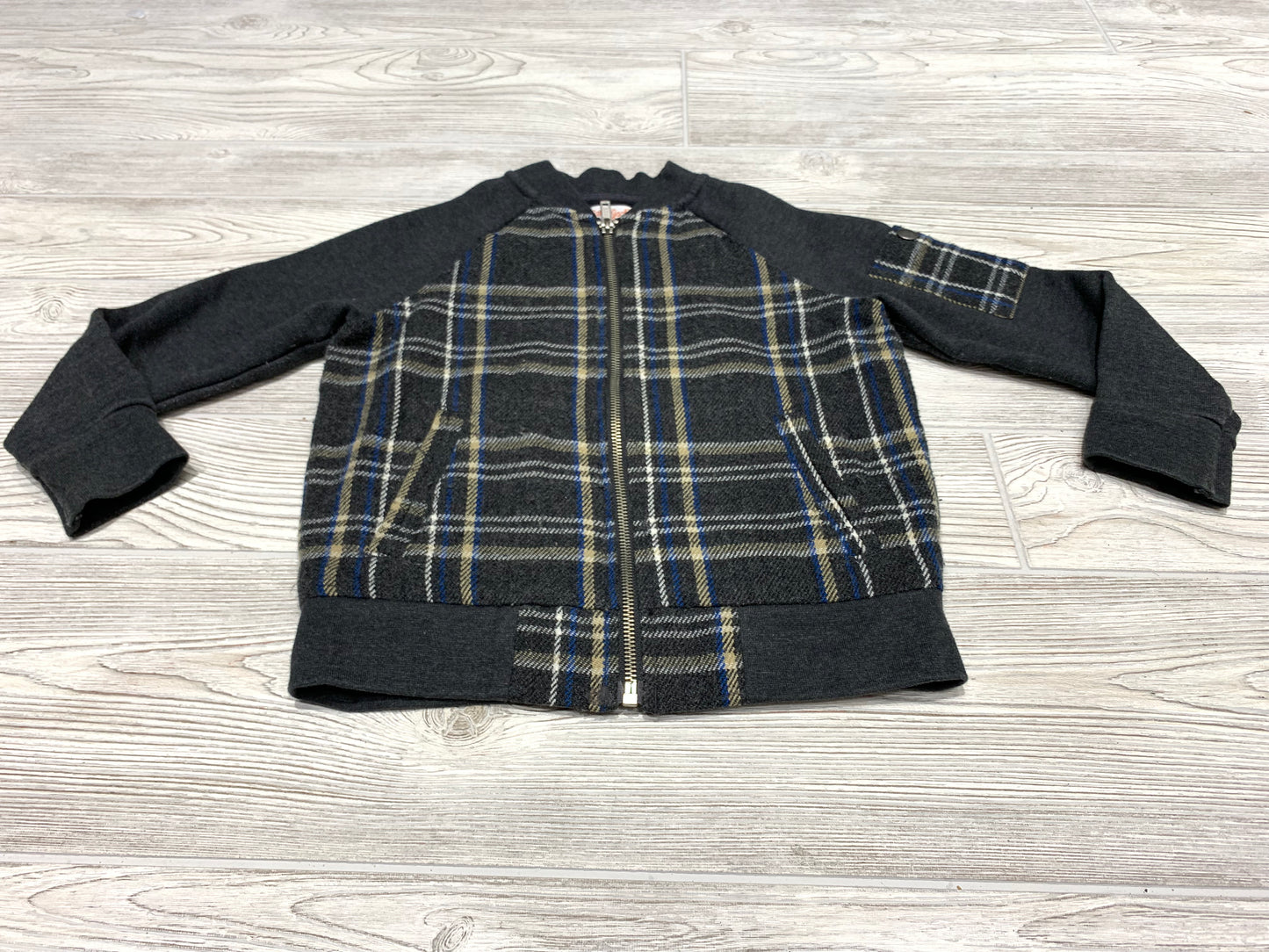 Cat & Jack Zip Up Flannel Jacket