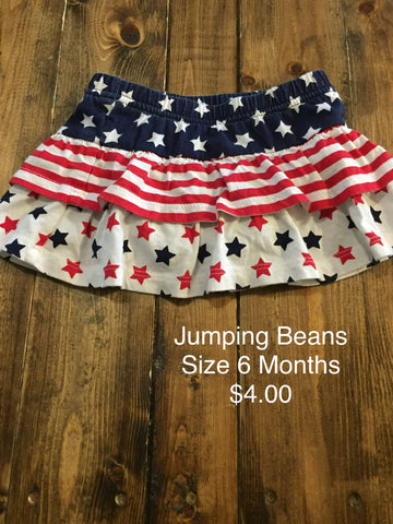 Jumping Beans Star Print Skirt