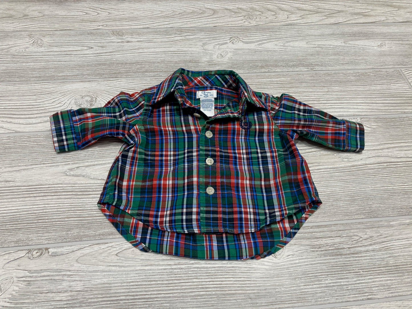Chaps Button Down Long Sleeve Shirt