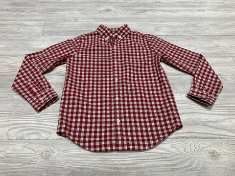 Janie and Jack Long Sleeve Button Down Shirt