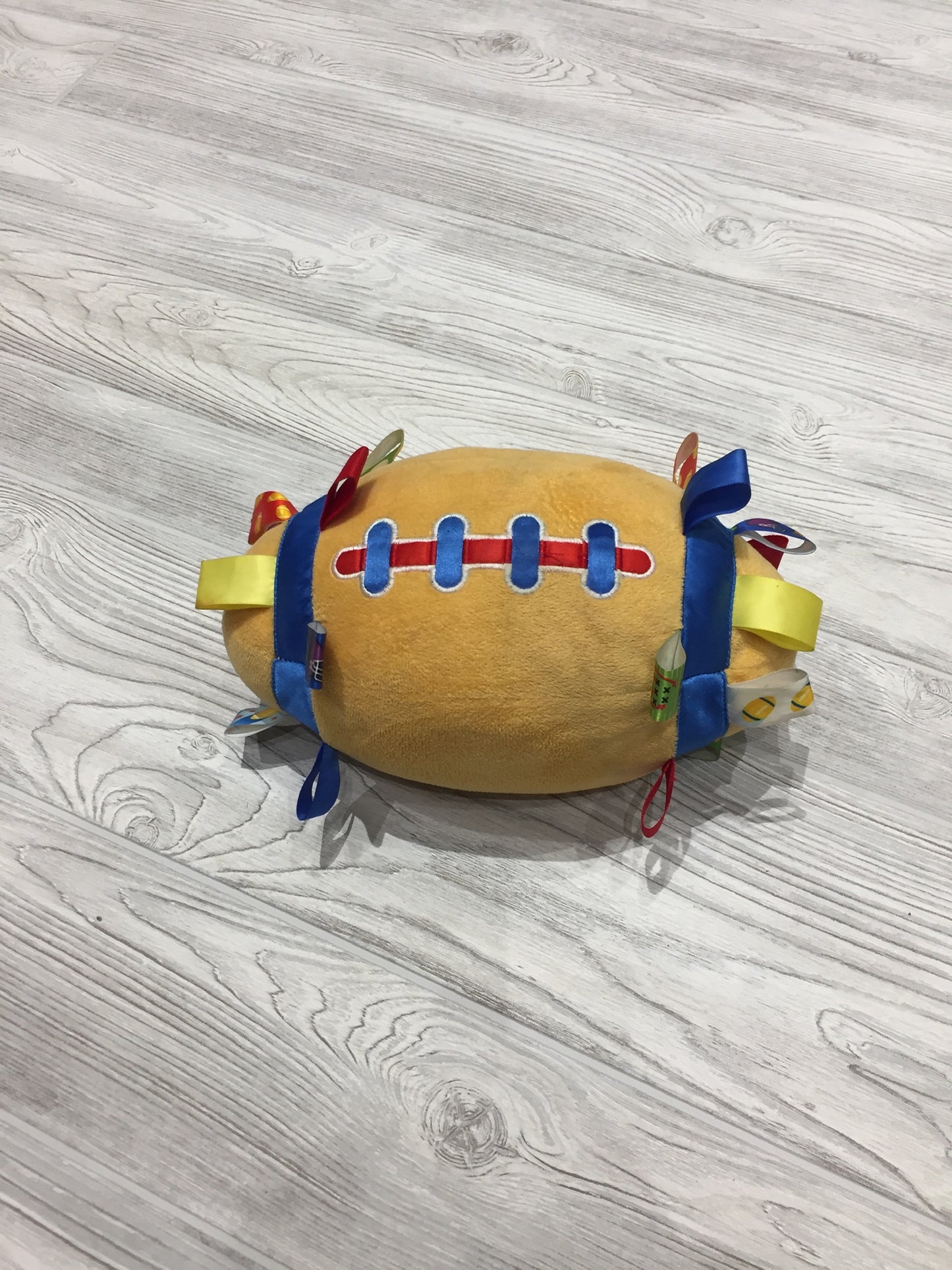 Taggies Plush Football Rattle - Large
