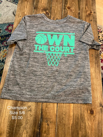 Champion “Own the Court” Short Sleeve Athletic Shirt